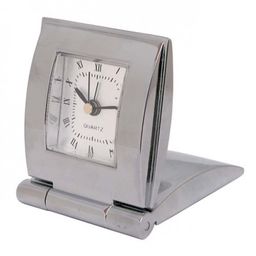 Zegar metalowy z klapką