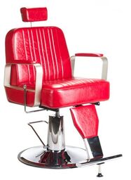 Bs fotel barberski homer bh 31237 czerwony