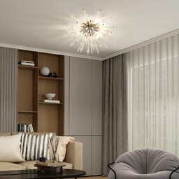 Lucande Kirai szklana lampa sufitowa