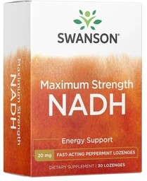 Suplement diety, Swanson, NADH 20 mg, 30 tabl.