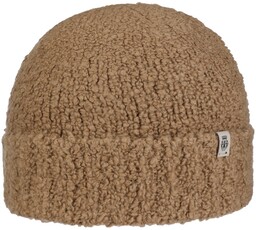 Czapka z Mankietem Soft Bouclé by Roeckl, brązowy,