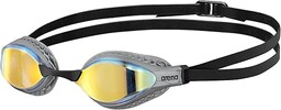 Arena Mężczyźni Air-Speed Mirror 003151-201-NS Okulary Pływackie, Czarny/Szary,