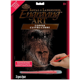 Zestaw do grawerowania folii miedzianej, 20,3 x 25,4
