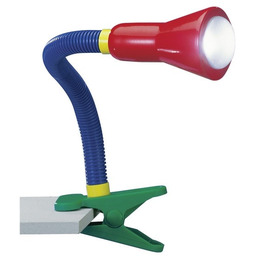 Lampa stołowa na klips kolorowa FLEXO 5028010-17 -