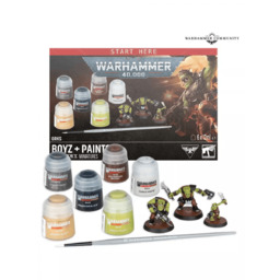 Warhammer 40,000 - Orks: Boyz + Paints