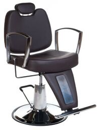 Bs fotel barberski homer ii bh 31275 brązowy