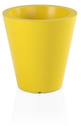 Donica Ovo 50 cm żółta