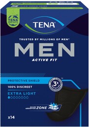 TENA Men Active Fit Extra Light Wkładki męskie,