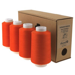 ŁUCZNIK Zestaw nici Regular 04.072 Pomarańczowy (4 sztuki)