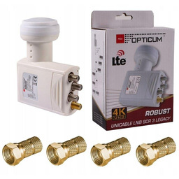 Konwerter Unicable 4K Canal+ Ultrabox Polsat Evobox LNB