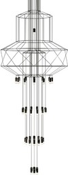 Flusso 43 Czarna - King Home - lampa