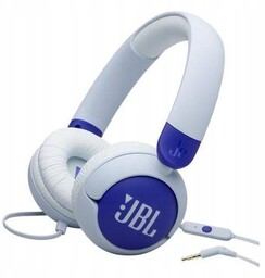 Słuchawki JBL JR 320 niebieskie przewodowe nauszne