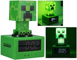 Lampka z budzikiem Icons Creeper Minecraft Paladone