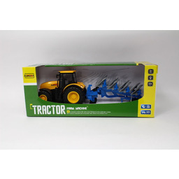 Traktor z podwójnym pługiem św/dżw 5528 11274