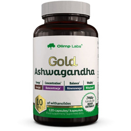 OLIMP LABS Gold Ashwagandha suplement diety 120 kapsułek