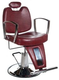 Bs fotel barberski homer ii bh 31275 czerwony