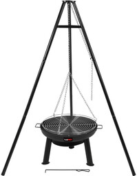 Lund GRILL WISZĄCY NA TRÓJNOGU, RUSZT 56,5CM
