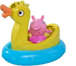 TOMY Toomies Świnka Peppa, Peppa i kaczka, pływak