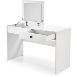 Toaletka z lustrem biała mat 120 cm Megan