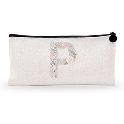 Bonamaison Płócienny piórnik z zamkiem błyskawicznym, piórnik