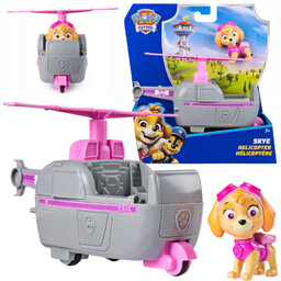 Psi Patrol Zestaw Pojazd Helikoper z Figurką Skye