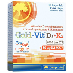 OLIMP LABS Gold-Vit D3 2000 + K2 suplement