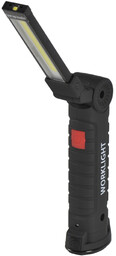 Lampa warsztatowa led cob wąska latarka magnes