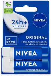 NIVEA Original Care Lip Balm 2x4,8g