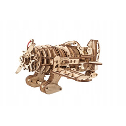 Ugears Samolot Mad Hornet drewniany mechaniczny model 3D