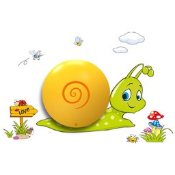 Lampa dziecięca kinkiet Ślimak SNAIL 3xAAA