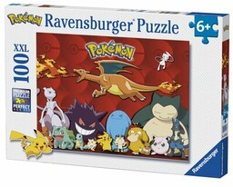 RAVENSBURGER Puzzle Pokemon XXL 10934 (100 elementów)