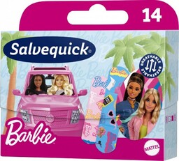 SALVEQUICK Plastry opatrunkowe dla dzieci - Barbie 1