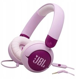 Słuchawki JBL JR 320 fioletowe przewodowe nauszne