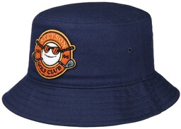 Kapelusz Tekstylny Golf Club Bucket by Stetson, ciemnoniebieski,