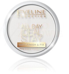 Eveline All Day Ideal Stay Puder prasowany matujący