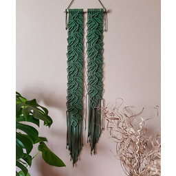 Pakamera Makrama boho Lorien - avocado