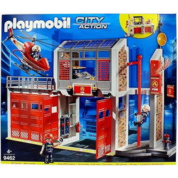 PLAYMOBIL City Action 9462 Duża Remiza Strażacka,
