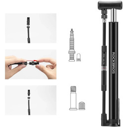 Pompka rowerowa Rockbros 42322821001 podłogowa - czarna