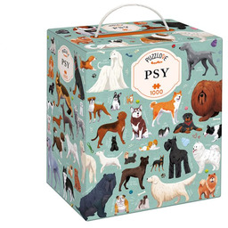 CzuCzu Puzzlove Psy 1000 elementów