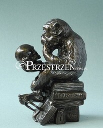 Figurka Parastone - Małpa z czaszką - W.H.