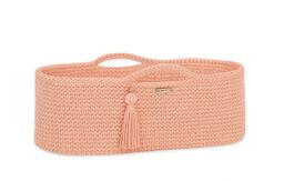 Kosz Mojżesza BOHO bawełniany Handmade z materacykiem -