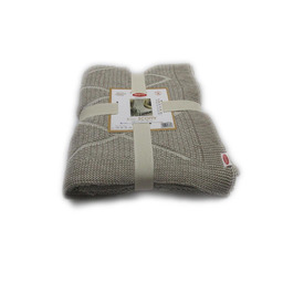 Matex Koc bawełniany 125x150 Scotty ciemny beżowy