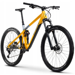 Rower Full Ghost Riot Trail Al/al 140/140 Yel/gry/blu