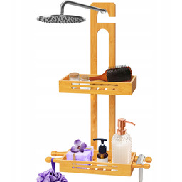 Półka Bambusowe Regał Pod Prysznic Organizer Wisząca