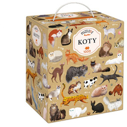 CzuCzu Puzzlove Koty 1000 elementów