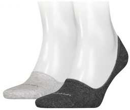 Skarpety Calvin Klein Footie Mid Cut 2P (kolor