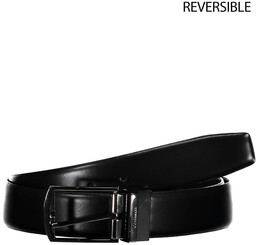 CALVIN KLEIN BLACK MĘSKI SKÓRZANY PASEK