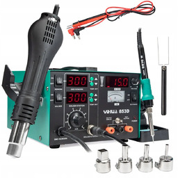 Stacja lutownicza Yihua 853D 800W 5w1 hot air