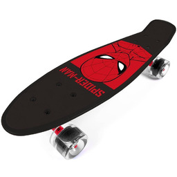 Deskorolka Fiszka Spider-Man Black Red