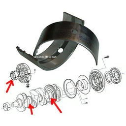 Panewka główna silnika STD Jeep Cherokee Liberty 2,5CRD